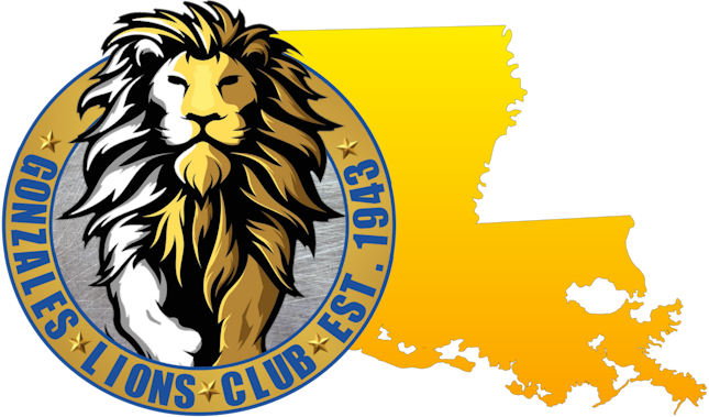 Gonzales Lions Club Website Logo